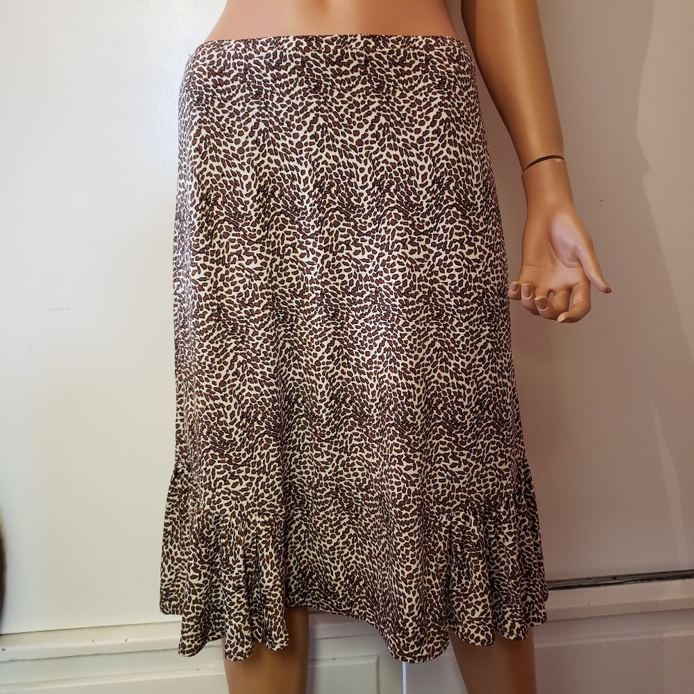 Josephine animal print skirt, NWT.
